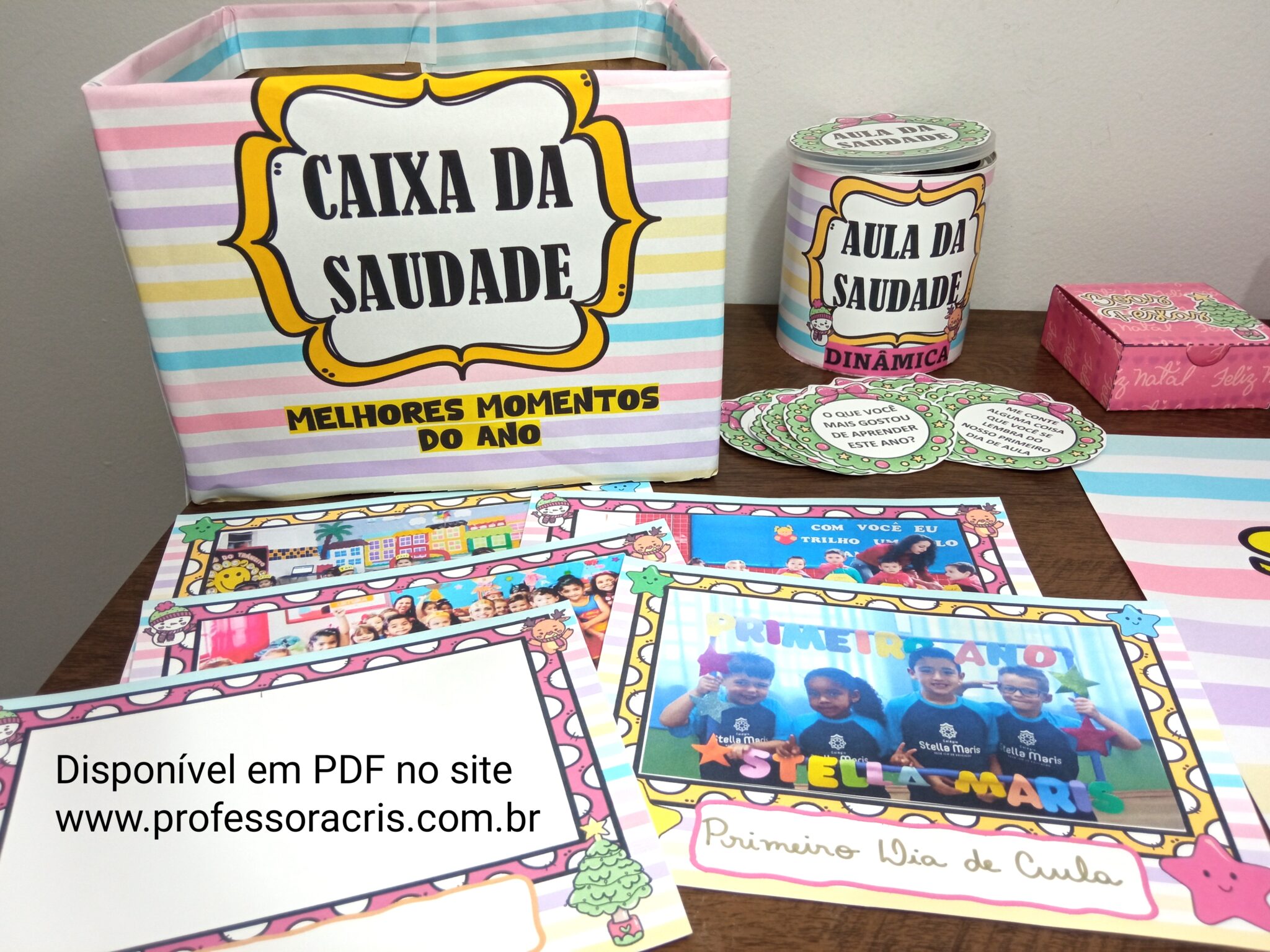 PDF KIT AULA DA SAUDADE Professora Cris Ensinando Carinho