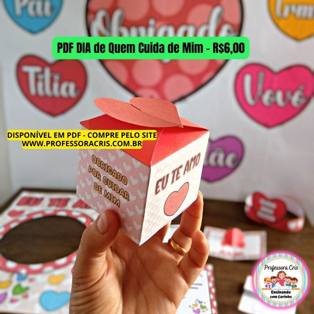 PDF Kit Dia De Quem Cuida De Mim – Professora Cris – Ensinando Com Carinho