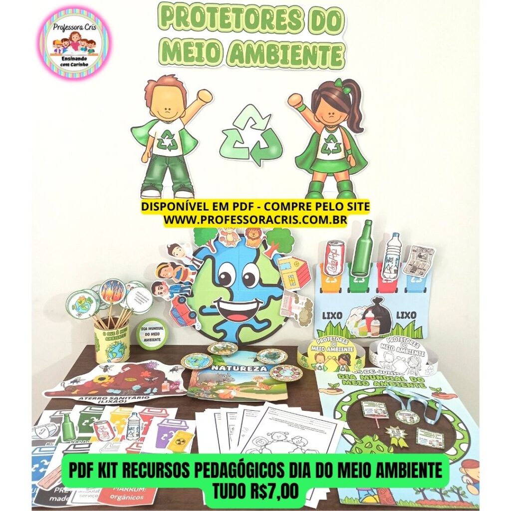 PDF Kit de Recursos Pedagógicos Dia do Meio Ambiente – Professora Cris ...