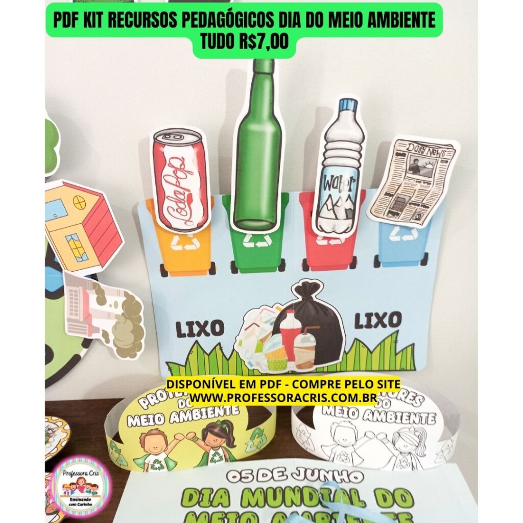 PDF Kit de Recursos Pedagógicos Dia do Meio Ambiente – Professora Cris ...