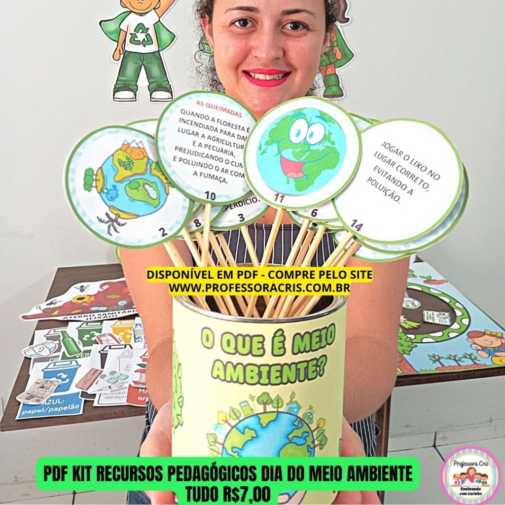 PDF Kit de Recursos Pedagógicos Dia do Meio Ambiente – Professora Cris ...