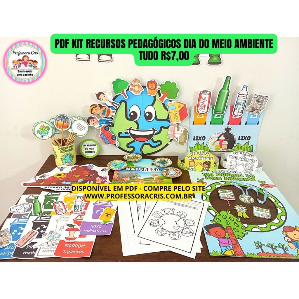 PDF Kit de Recursos Pedagógicos Dia do Meio Ambiente – Professora Cris ...