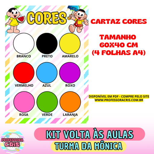 Cartazes para sala de aula - Turma da Mônica - Image 22