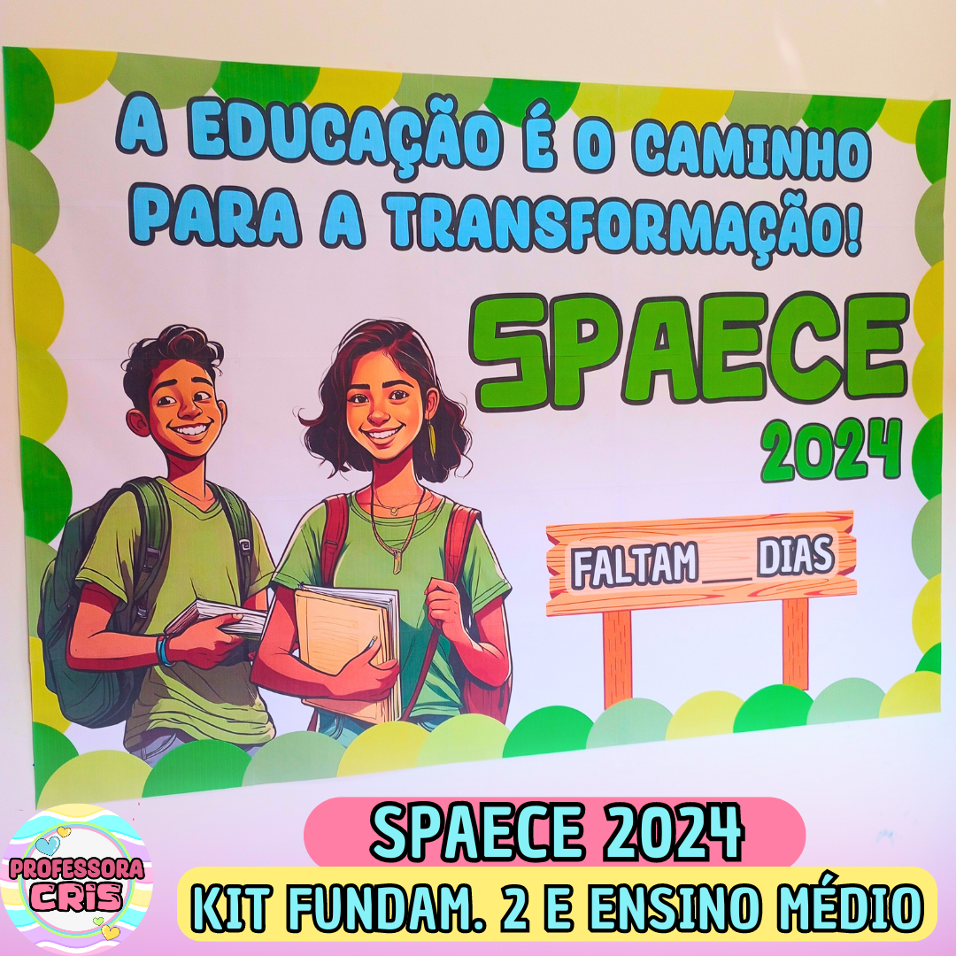 Kit SPAECE 2024 – Fundamental 2 e Ensino Médio