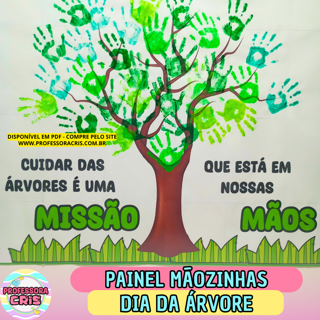 Painel Mãozinhas – Dia da árvore