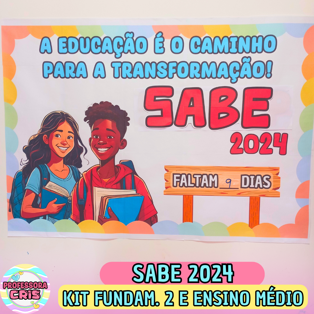 Kit SABE 2024 – Fundamental 2 e Ensino Médio