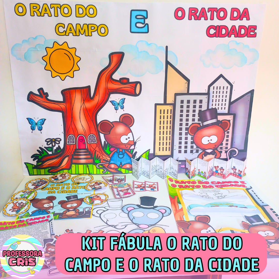 PDF Kit O rato do campo e o rato da cidade