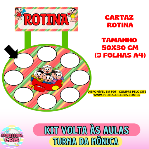 Cartazes para sala de aula - Turma da Mônica - Image 3