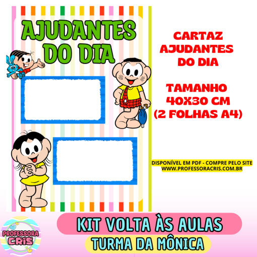 Cartazes para sala de aula - Turma da Mônica - Image 21