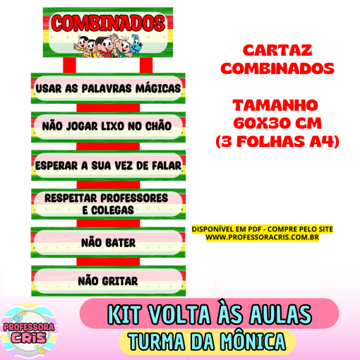 Cartazes para sala de aula - Turma da Mônica - Image 20