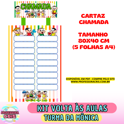 Cartazes para sala de aula - Turma da Mônica - Image 9