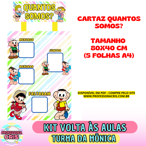 Cartazes para sala de aula - Turma da Mônica - Image 8