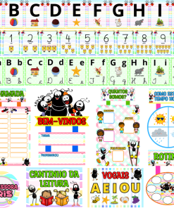 Kit Cartazes para sala de aula - Smilinguidos