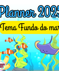 Planner 2025 - Fundo do Mar