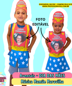 Aventais música Mamãe Maravilha