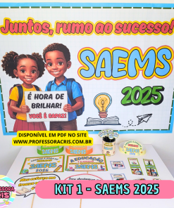 KIT 1 SAEMS (Mato Grosso do Sul) 2025