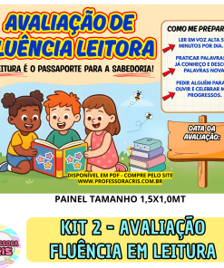 Kit 2 - Avaliação Fluência em Leitura / Fluência Leitora
