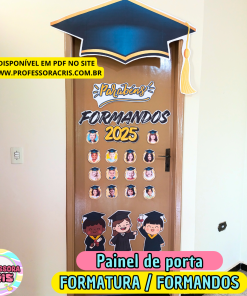 Painel de Porta - Formatura / Formandos