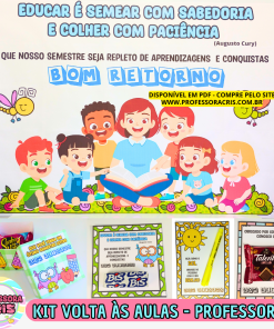 Kit Volta às aulas professores