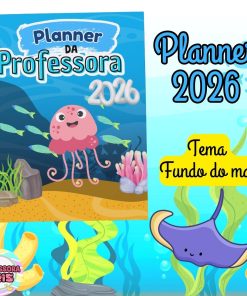 Planner 2026 - Fundo do Mar