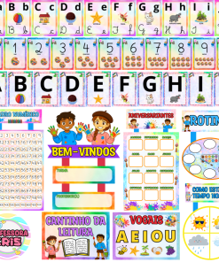 Cartazes para sala de aula – Aquarela