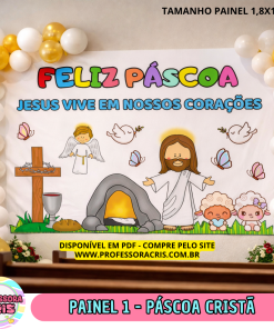 Painel 1 Páscoa Cristã (cordeirinho)