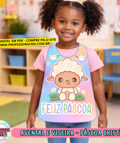 Páscoa Cristã - Avental e viseira
