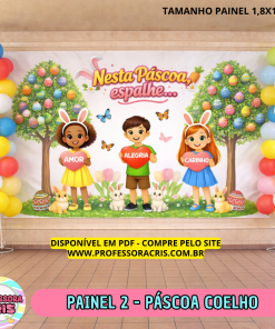 Painel 2 - Páscoa coelhinho