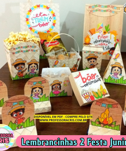 kit 2 Lembrancinhas Festa Junina
