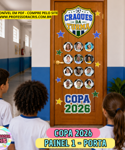 Painel 1 para porta (editável) – COPA 2026