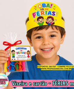 Viseira e cartão Férias m.1