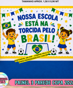 Painel 3 parede Copa 2026