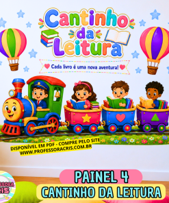 Painel 4 Cantinho da Leitura