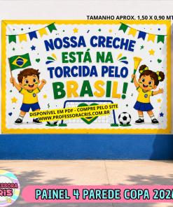 Painel 4 parede Copa 2026