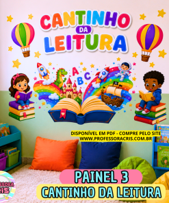 Painel 3 Cantinho da Leitura