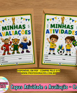 Capas Atividades e Avaliações - Copa