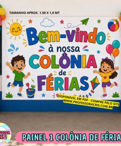 Painel 1 Colônia de Férias