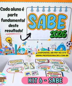 KIT 6 - Avaliação SABE (Bahia) 2026