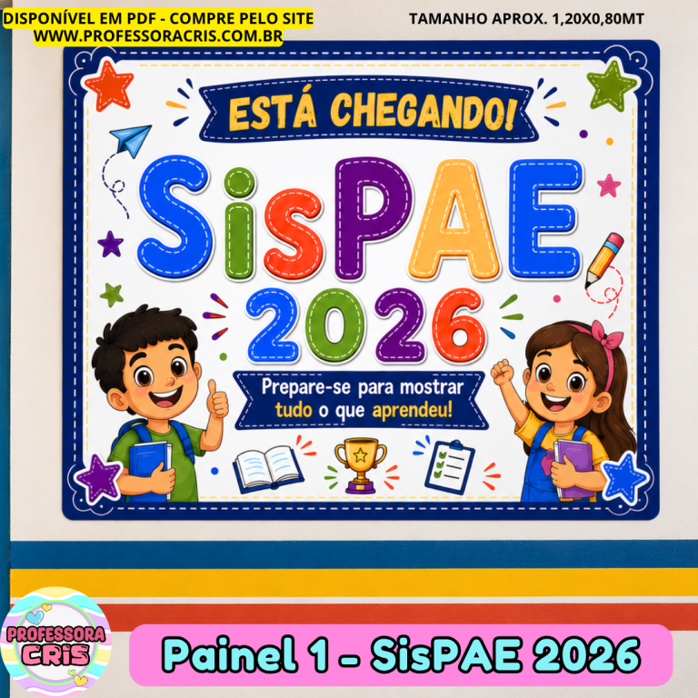Painel SISPAE Está Chegando para preparação dos alunos