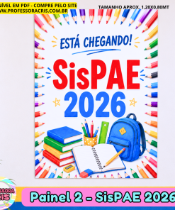 Painel SISPAE Está Chegando para preparação dos alunos