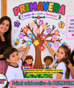 Painel Colaborativo Primavera
