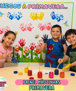 Painel Mãozinhas - Primavera