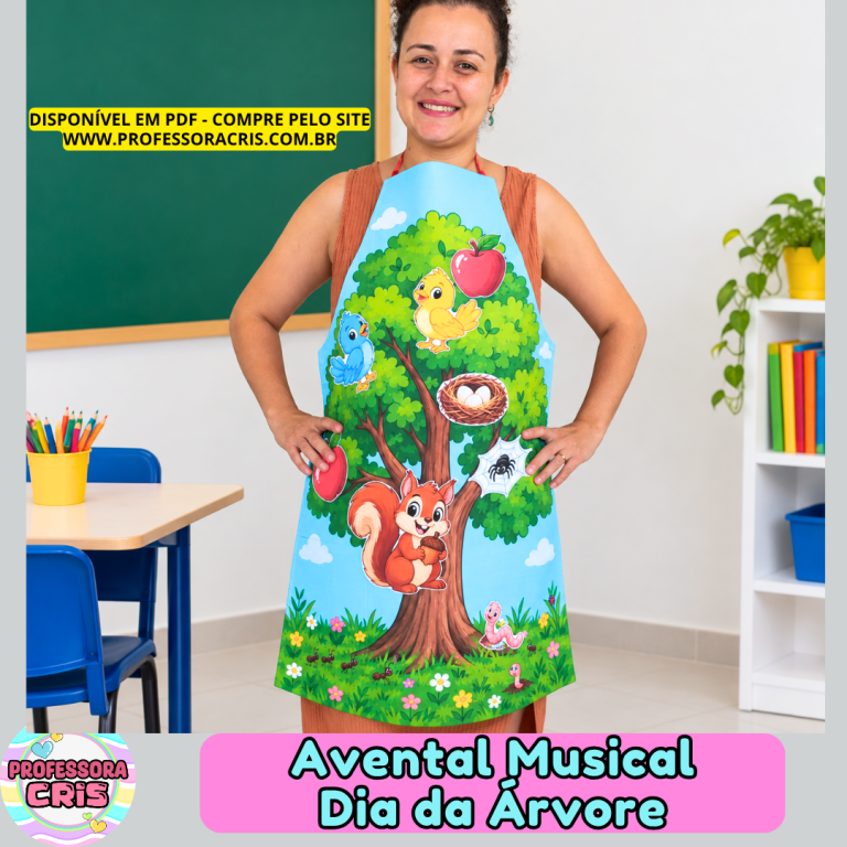 Atividade musical Dia da Árvore com crianças