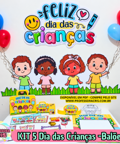 kit 5 DIA DAS CRIANÇAS