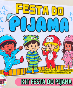 Kit Festa do Pijama em PDF